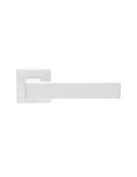 Maniglia Porta per Interno in Alluminio Bianco Opaco | ZB Eco Time Maniglie