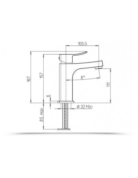 Miscelatore Lavabo |  Jacuzzi Rubinetteria Tank