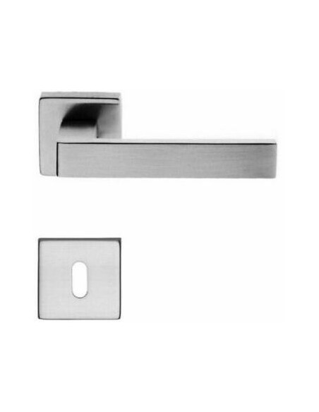 Maniglia Porta Cromo Satinato | ZB Eco Time Maniglie