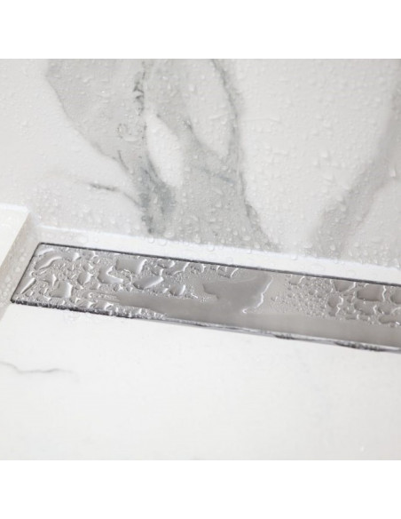 Canalina Doccia Acciaio 60 cm | Vanita Docce Rettangolare Inox