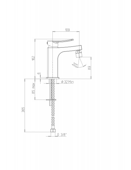 Miscelatore Bidet | Jacuzzi Rubinetteria Tank