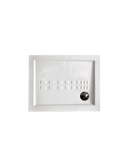 Piatto Doccia 70x120 Ceramica Antiscivolo Bianco Lucido | Ceramica Althea ITO Piatti Doccia Rettangolari