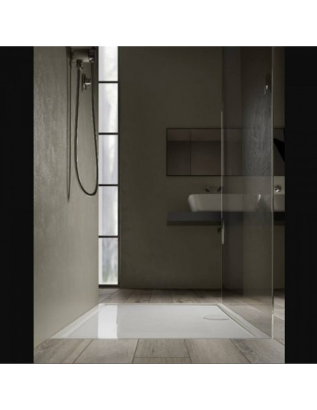 Piatto Doccia 70x120 Ceramica Bianco | Lucido LIF H3 Piatti Doccia Rettangolari