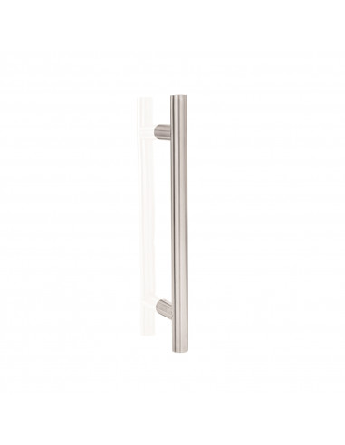 Maniglione Portoncino Cromo L 80 Cm  | ZB Tube