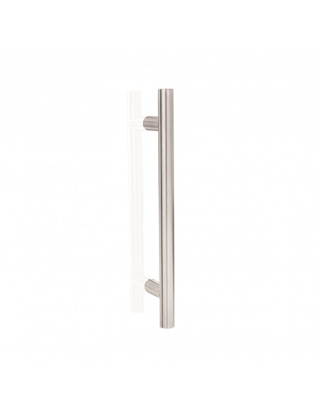Maniglione Portoncino Cromo L 80 Cm  | ZB Tube