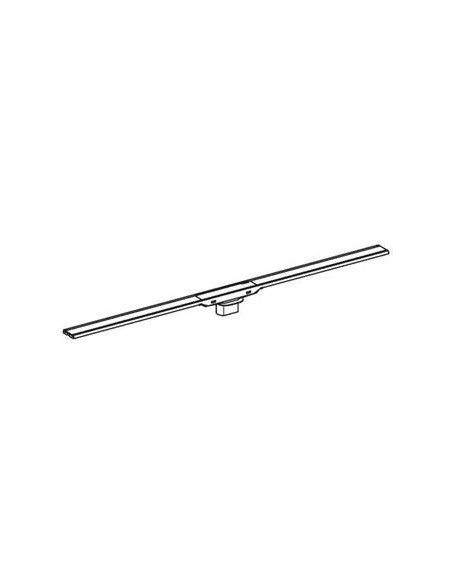 Canalina Doccia Estensibile Acciaio 30-130 cm | Geberit CleanLine60