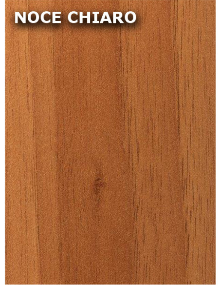 Kit di Compensazione Noce Chiaro 220 x 5 cm Spessore 12 mm