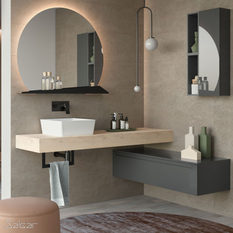 Top da Bagno 120x46 cm Bali | Salgar Compakt