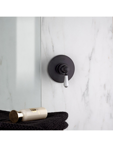 Miscelatore Doccia Incasso Nero Opaco | Jacuzzi Rubinetteria Tosca Yo
