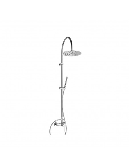 Colonna Doccia Con Miscelatore Ø 20 cm | Jacuzzi Rubinetteria Eolo