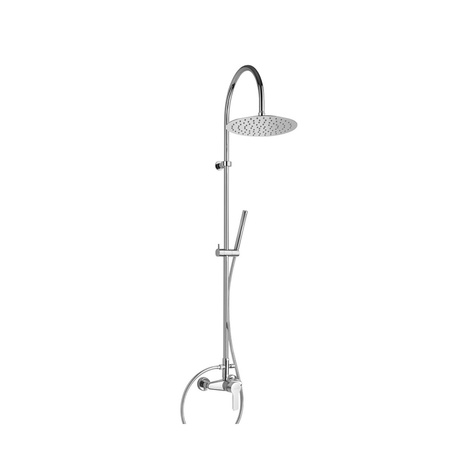 Colonna Doccia Con Miscelatore Ø 20 cm | Jacuzzi Rubinetteria Eolo