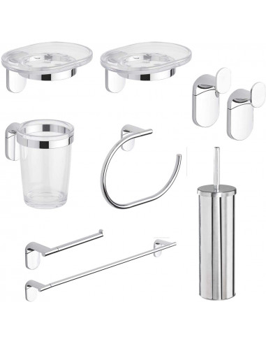 Set Accessori Bagno 8 PZ | Metaform Zero