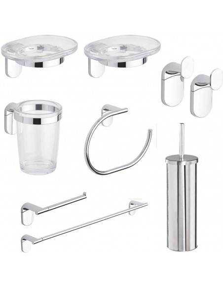 Set Accessori Bagno 8 PZ | Metaform Zero