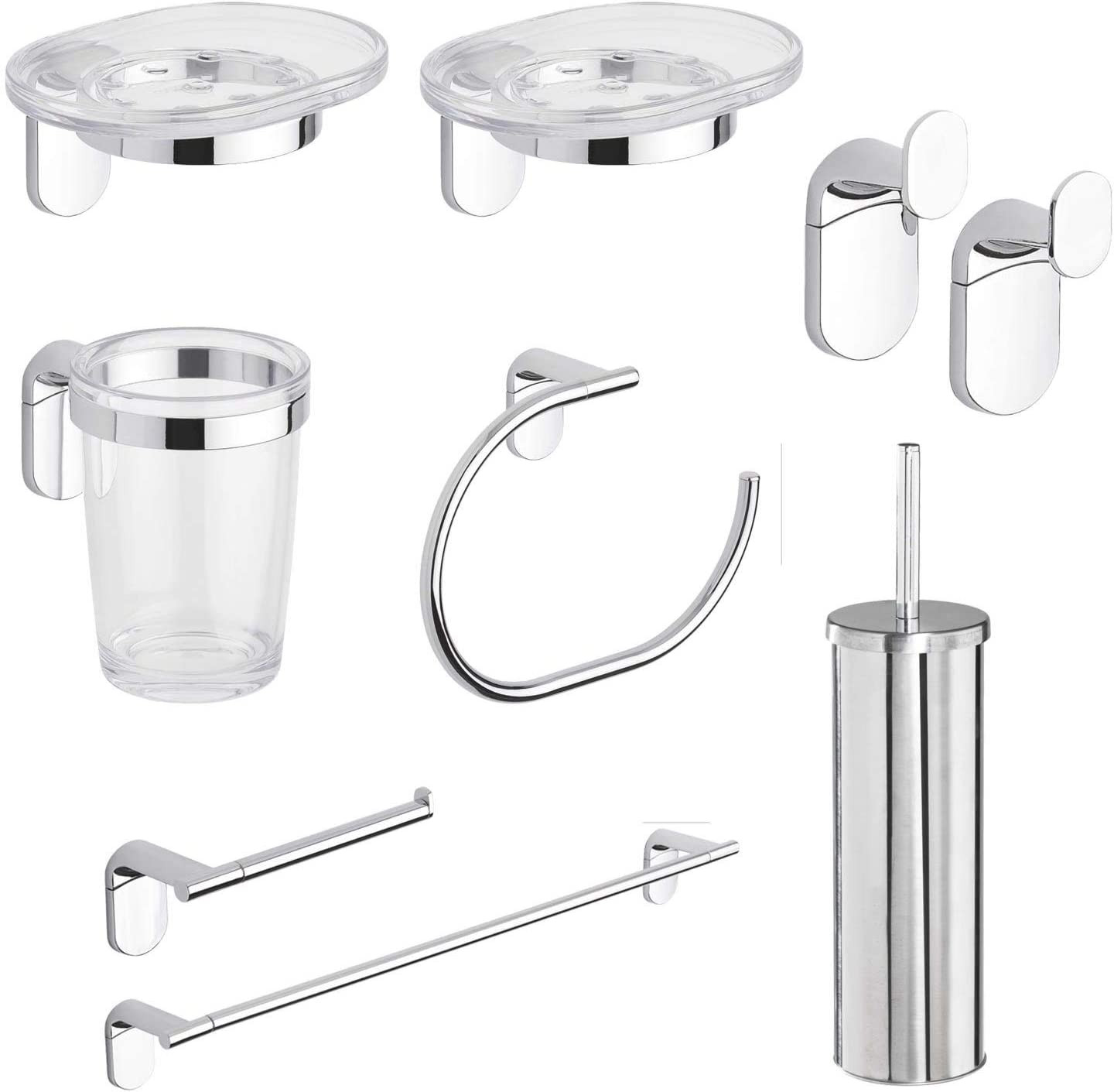 Set Accessori Bagno 8 PZ | Metaform Zero