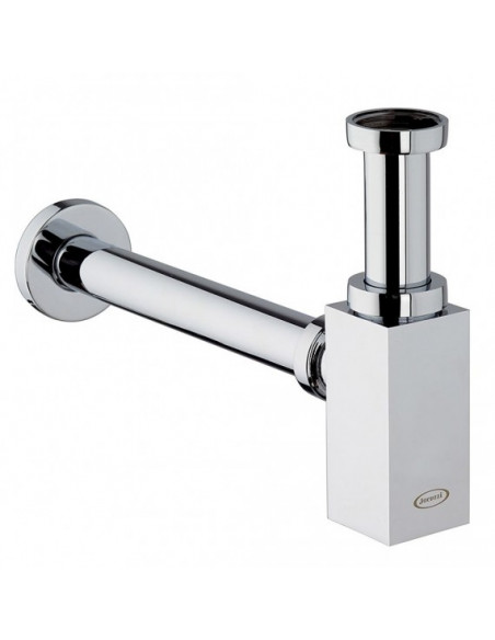 Sifone Alto Cromato Lavabo Quadro | Jacuzzi Rubinetteria