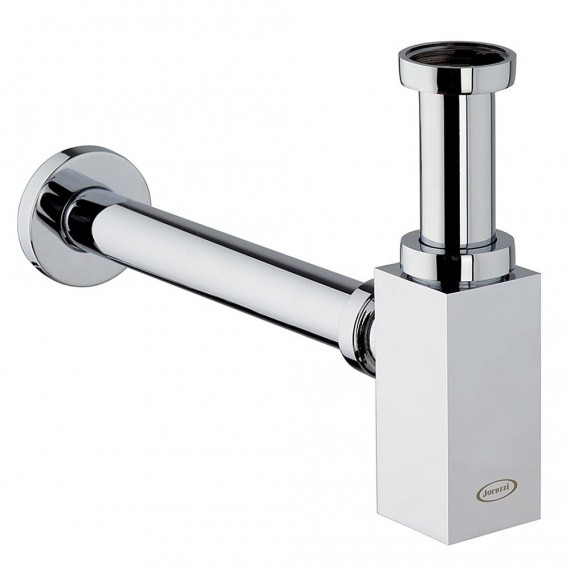 Sifone Alto Cromato Lavabo Quadro | Jacuzzi Rubinetteria