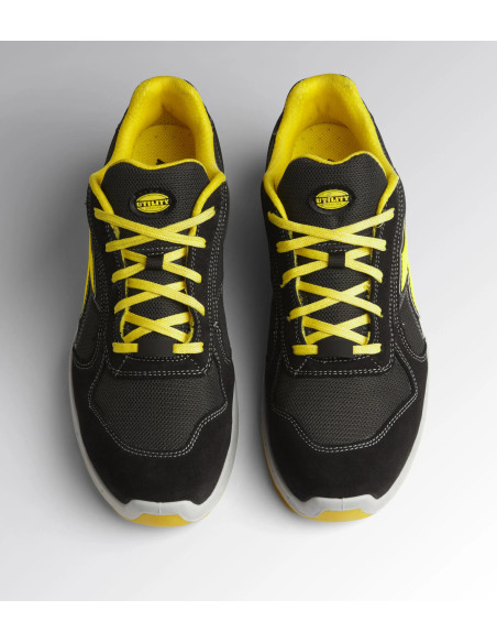 Scarpa Antinfortunistica S1P Nero/Giallo | Diadora Run Net Airbox Low