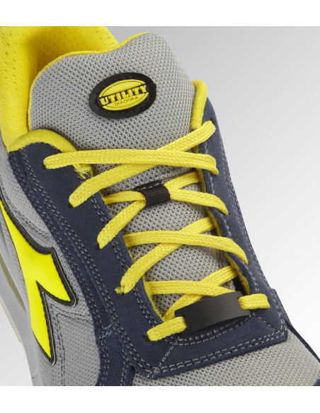 Scarpa Antinfortunistica S1P Blu/Grigio/Giallo | Diadora Run Net Airbox