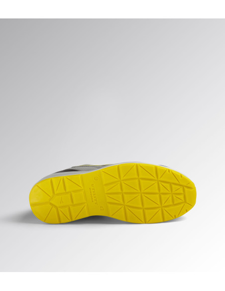 Scarpa Antinfortunistica S1P Blu/Grigio/Giallo | Diadora Run Net Airbox