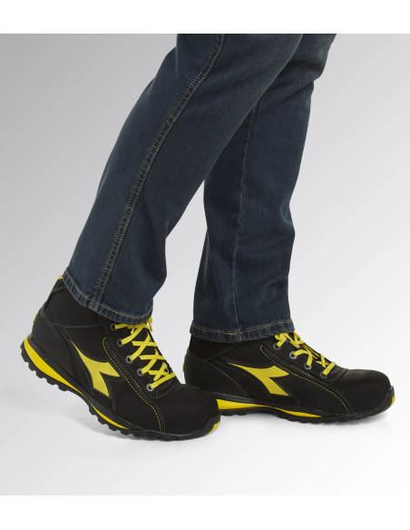 Scarpa Antinfortunistica S3 Nero | Diadora Glove Mid