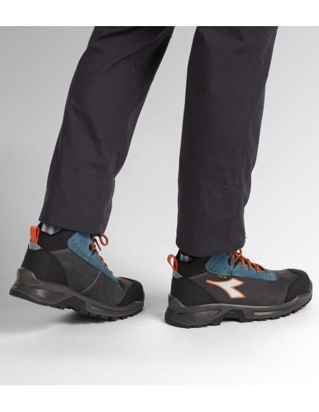 Scarpa Antinfortunistica S3 Grigio/Blu | Diadora Sport Diatex Mid