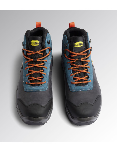 Scarpa Antinfortunistica S3 Grigio/Blu | Diadora Sport Diatex Mid