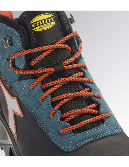Scarpa Antinfortunistica S3 Grigio/Blu | Diadora Sport Diatex Mid