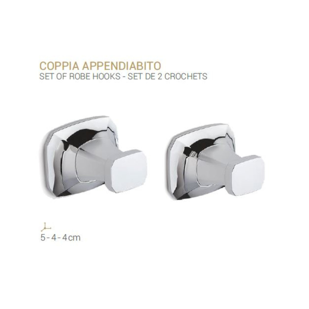 Coppia Appendiabito da Parete | Metaform Aida