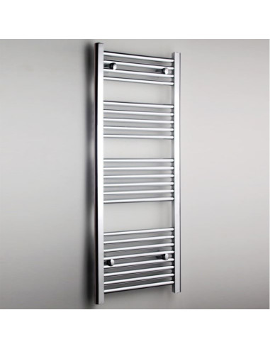 Termoarredo Idraulico Cromo 120x60 Interasse 55 cm | Deltacalor Cambio