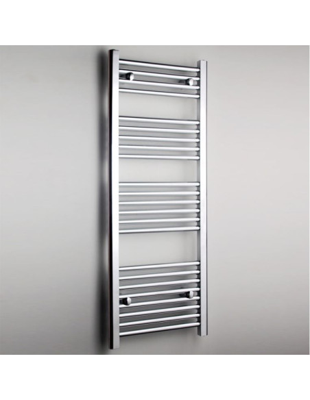 Termoarredo Idraulico Cromo 120x60 Interasse 55 cm | Deltacalor Cambio
