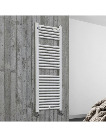 Termoarredo Idraulico Bianco 181x55 Interasse 50 cm | Deltacalor Cambio
