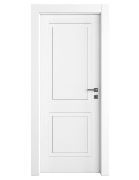 Porta Battente Laccato Latte L 70 X H 2,10 | Pail Luna Madrid