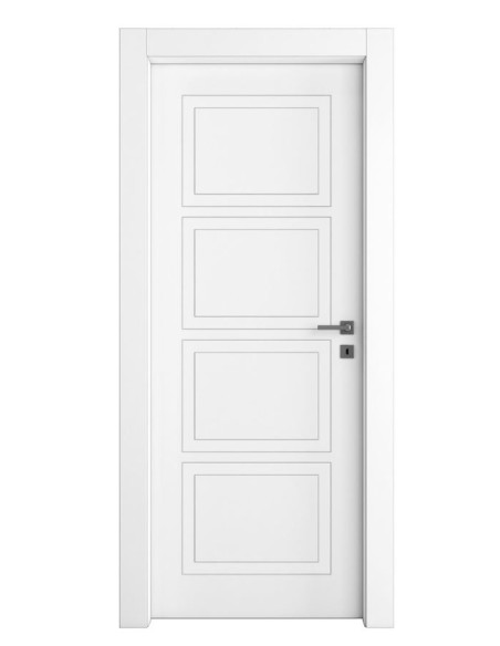 Porta Battente Laccato Latte L 70 X H 2,10 | Pail Luna Berlino