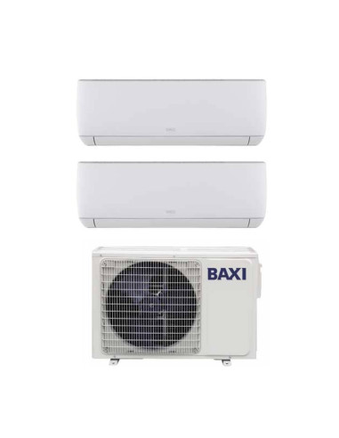 Climatizzatore Inverter Dual 9000+9000 Btu con LSGT50-2M 18000 Btu R-32 A++ | Baxi Astra