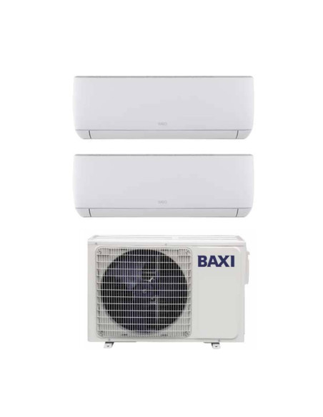 Climatizzatore Inverter Dual 9000+9000 Btu con LSGT50-2M 18000 Btu R-32 A++ | Baxi Astra