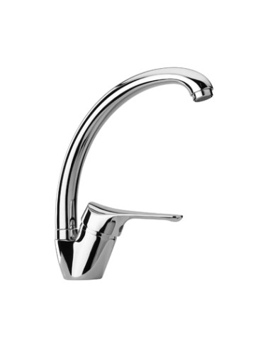 Miscelatore Girevole Lavello Cromo | Piralla Ariel