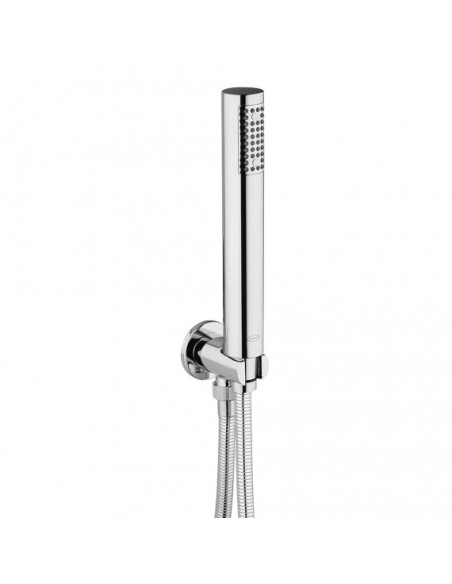 Set Doccia Acciaio Inox Tondo ⌀ 25 | Jacuzzi Rubinetteria Sunset