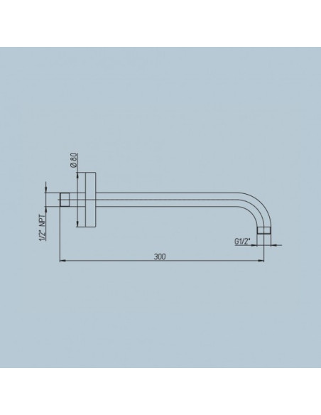 Set Doccia Acciaio Inox Tondo ⌀ 25 | Jacuzzi Rubinetteria Sunset