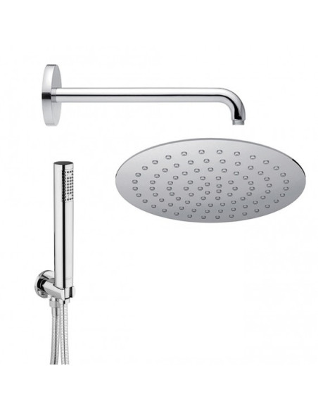 Set Doccia Acciaio Inox Tondo ⌀ 25 | Jacuzzi Rubinetteria Sunset
