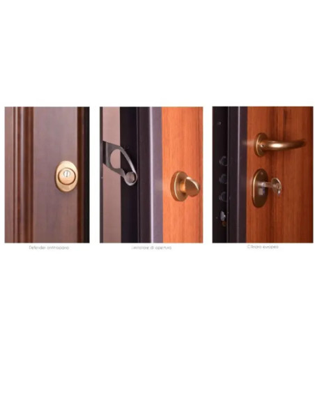 Porta Blindata L 90  x 210 cm | Ferwall Blindo Dx