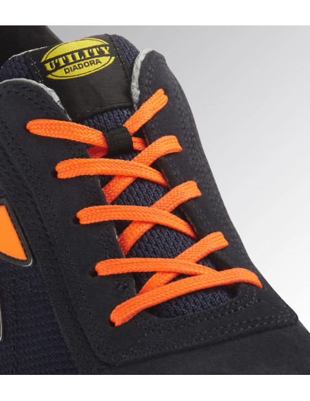 Scarpa Antinfortunistica S1P Blu Scuro/Arancio Fluo | Diadora Glove