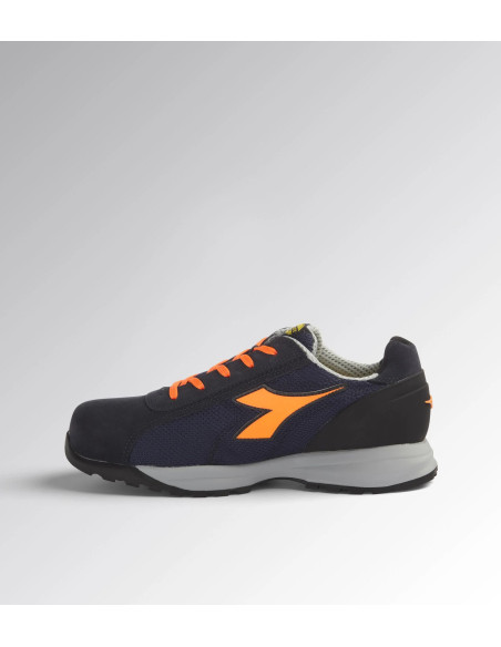 Scarpa Antinfortunistica S1P Blu Scuro/Arancio Fluo | Diadora Glove