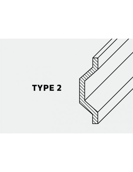 Staffa per Condizionatori Dual-Trial da 15000 a 24000 Btu 46,5x40x80 cm