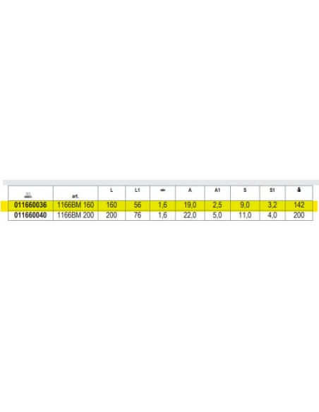 Pinza a Becco Mezzotondo Lunghissimo 16 cm | Beta 1166BM-160