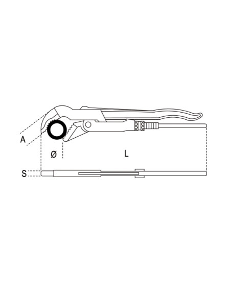 Pinza Giratubi Svedese | Beta 374-320