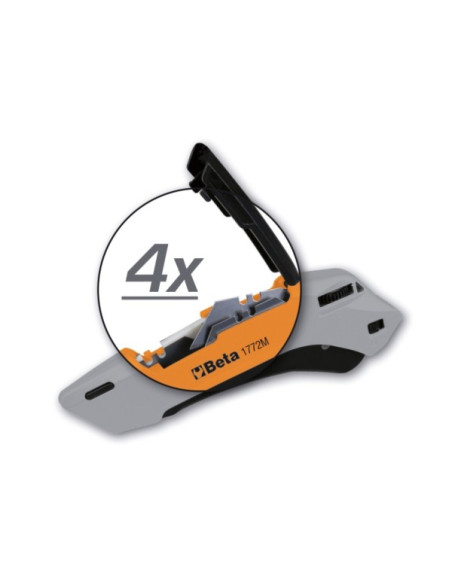 Cutter Trapezoidale con 5 Lame Retrattili  | Beta 1772R