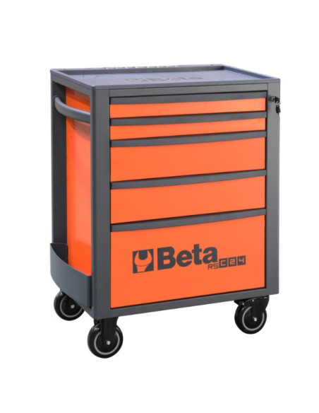Cassettiera Porta Attrezzi con 5 Cassetti | Beta RSC24/5