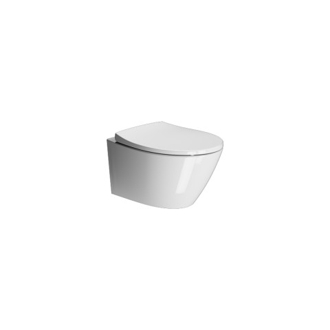 Vaso Sospeso Senza Brida Swirlflush® | Modo 52.37