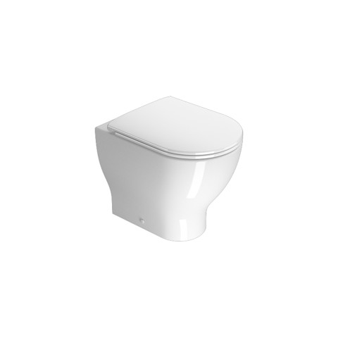 Vaso Filomuro Senza Brida Swirlflush® | City Pro 52.35