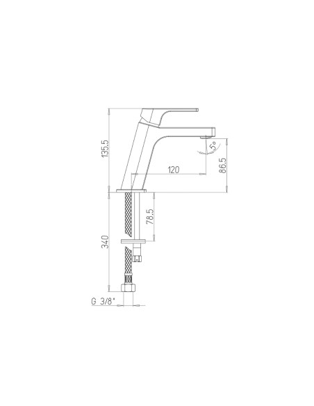 Miscelatore Lavabo | Jacuzzi Rubinetteria Twilight